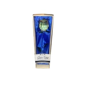 Glass Rose Decor